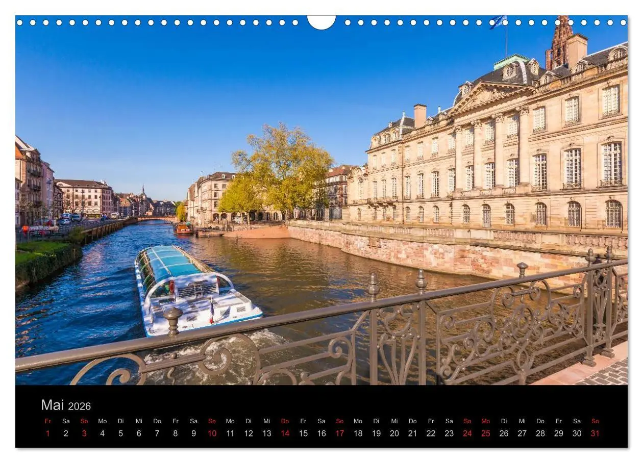 Bild: 9783516050318 | Straßburg Impressionen (Wandkalender 2026 DIN A3 quer), CALVENDO...