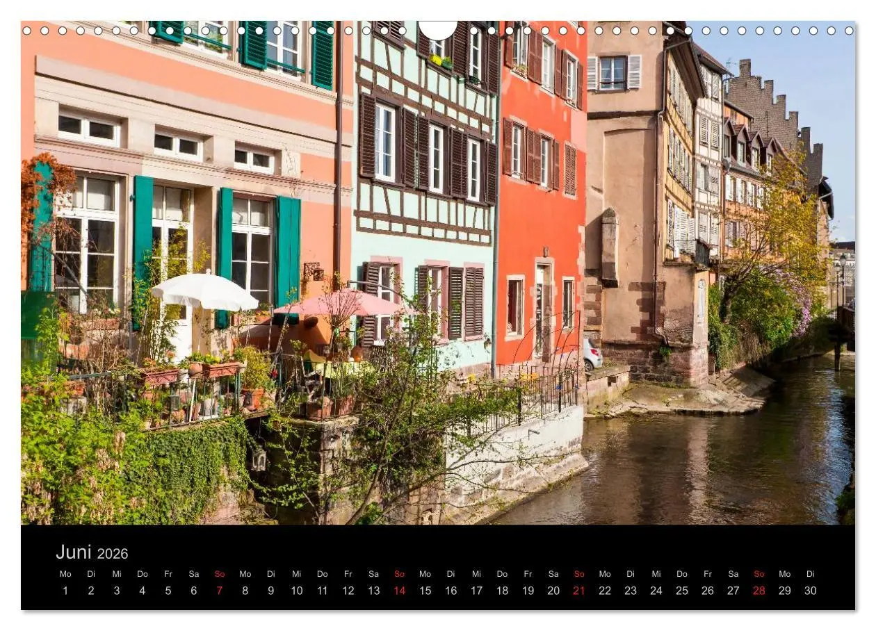 Bild: 9783516050318 | Straßburg Impressionen (Wandkalender 2026 DIN A3 quer), CALVENDO...