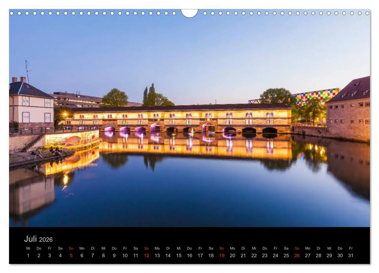 Bild: 9783516050318 | Straßburg Impressionen (Wandkalender 2026 DIN A3 quer), CALVENDO...