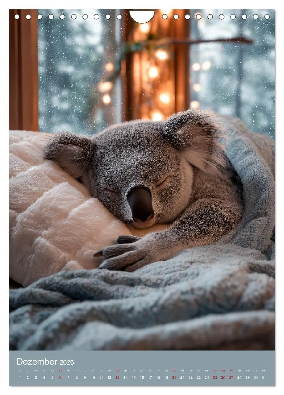 Bild: 9783516670318 | Workaholic - Mach mal Pause und chill wie ein Koala (Wandkalender...