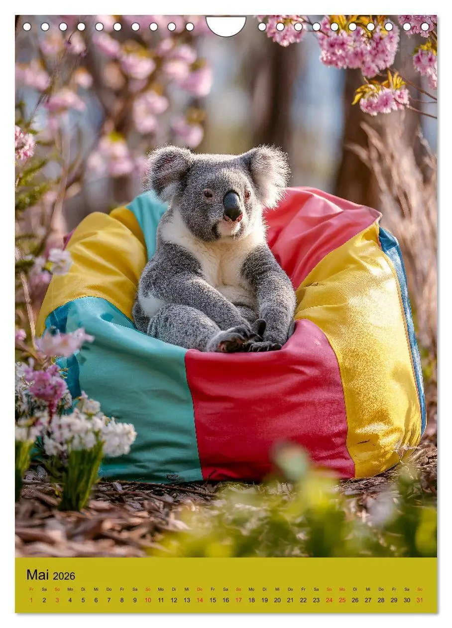 Bild: 9783516670318 | Workaholic - Mach mal Pause und chill wie ein Koala (Wandkalender...