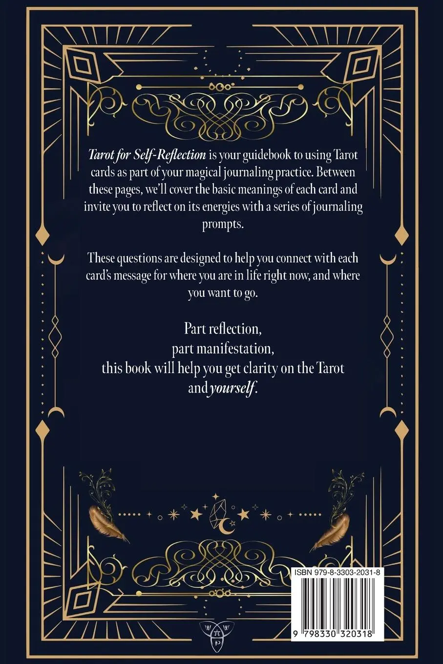 Rückseite: 9798330320318 | Tarot for Self-Reflection | Amanda Kay Oaks | Taschenbuch | Englisch