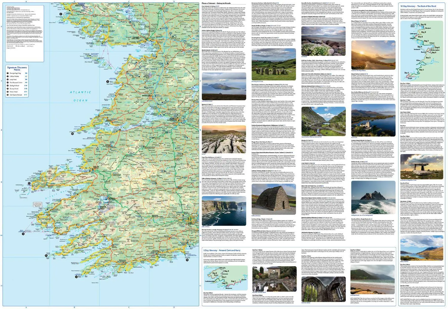 Bild: 9780008780418 | Wild Atlantic Way Pocket Map | Collins Maps | (Land-)Karte | Englisch