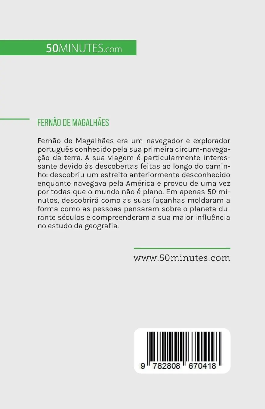 Rückseite: 9782808670418 | Fernão de Magalhães | A primeira circum-navegação do mundo | Buch