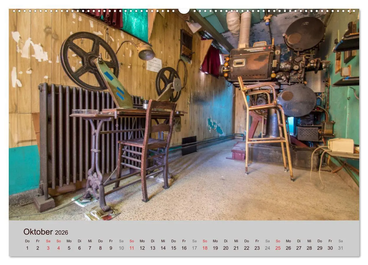 Bild: 9783516040418 | Lost Places - Schönheit des Verfalls (Wandkalender 2026 DIN A2...