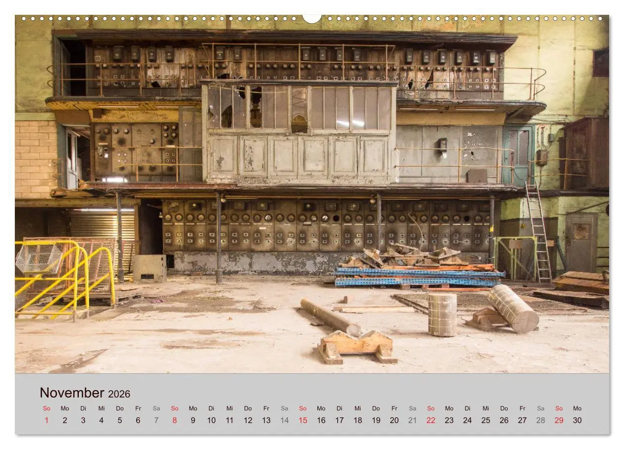 Bild: 9783516040418 | Lost Places - Schönheit des Verfalls (Wandkalender 2026 DIN A2...