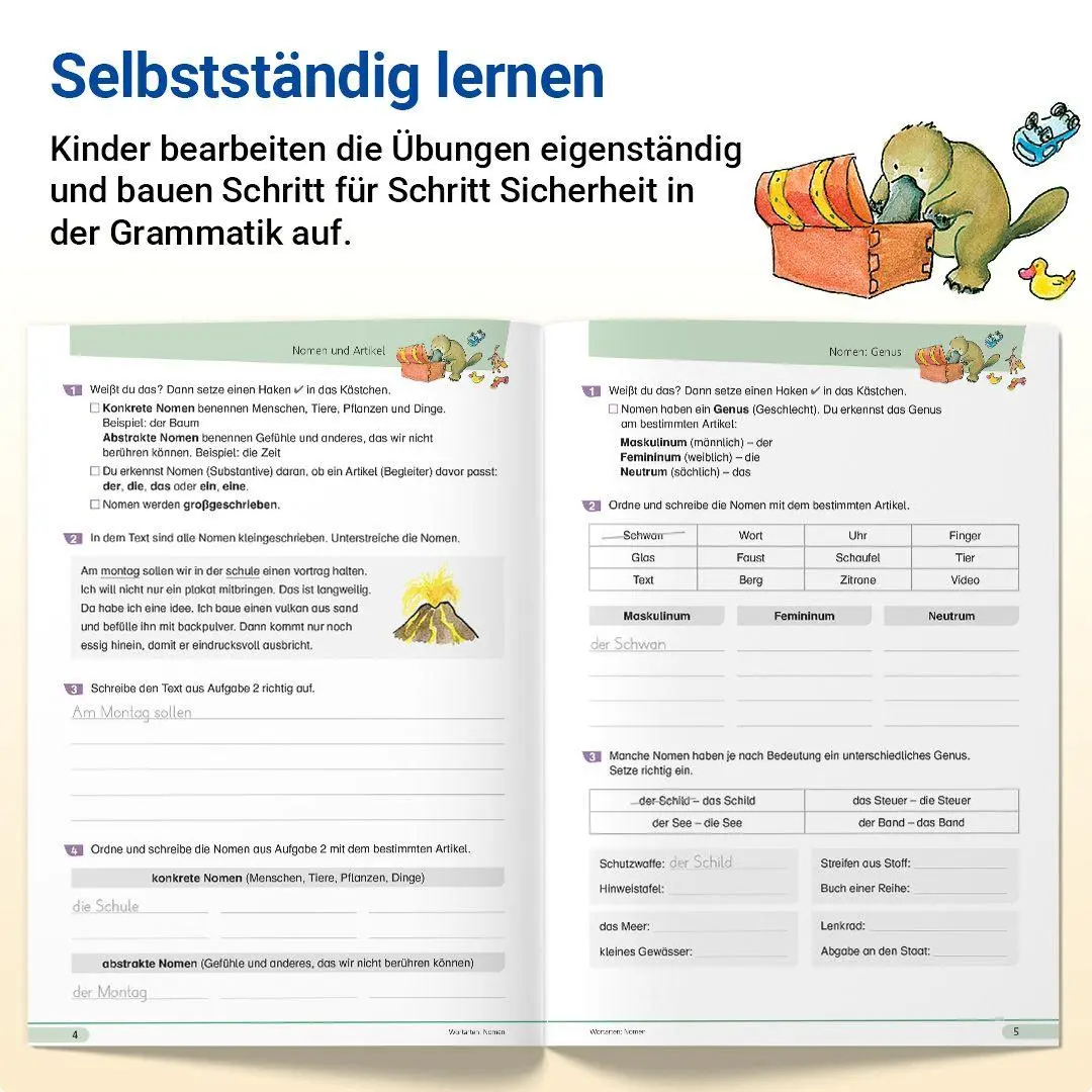 Bild: 9783619620418 | Grammatik mit Rico Schnabel, Klasse 6 | Stefanie Drecktrah (u. a.)