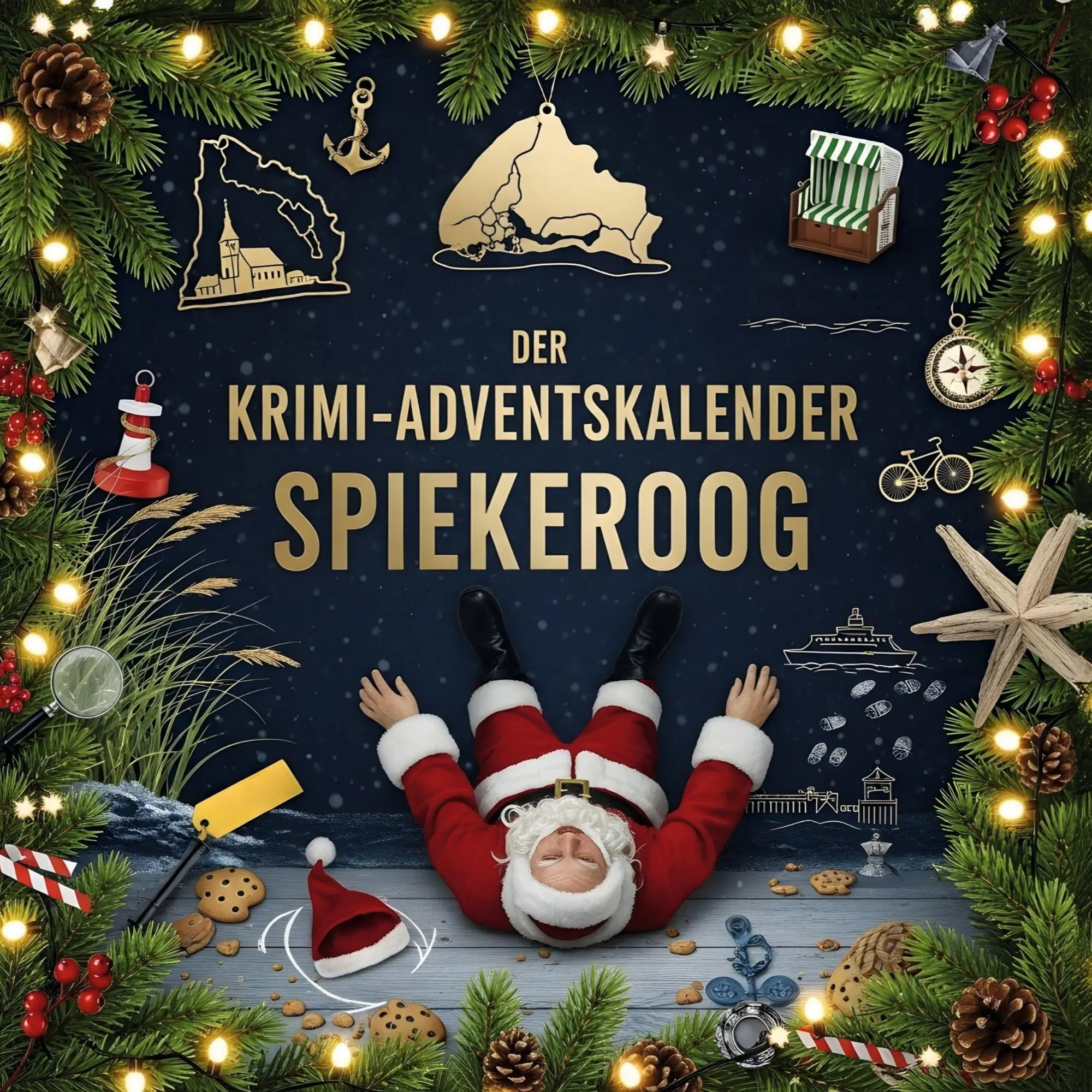 Cover: 9783695310418 | Der Krimi-Adventskalender Spiekeroog | Mordsverdächtig in 24 Akten