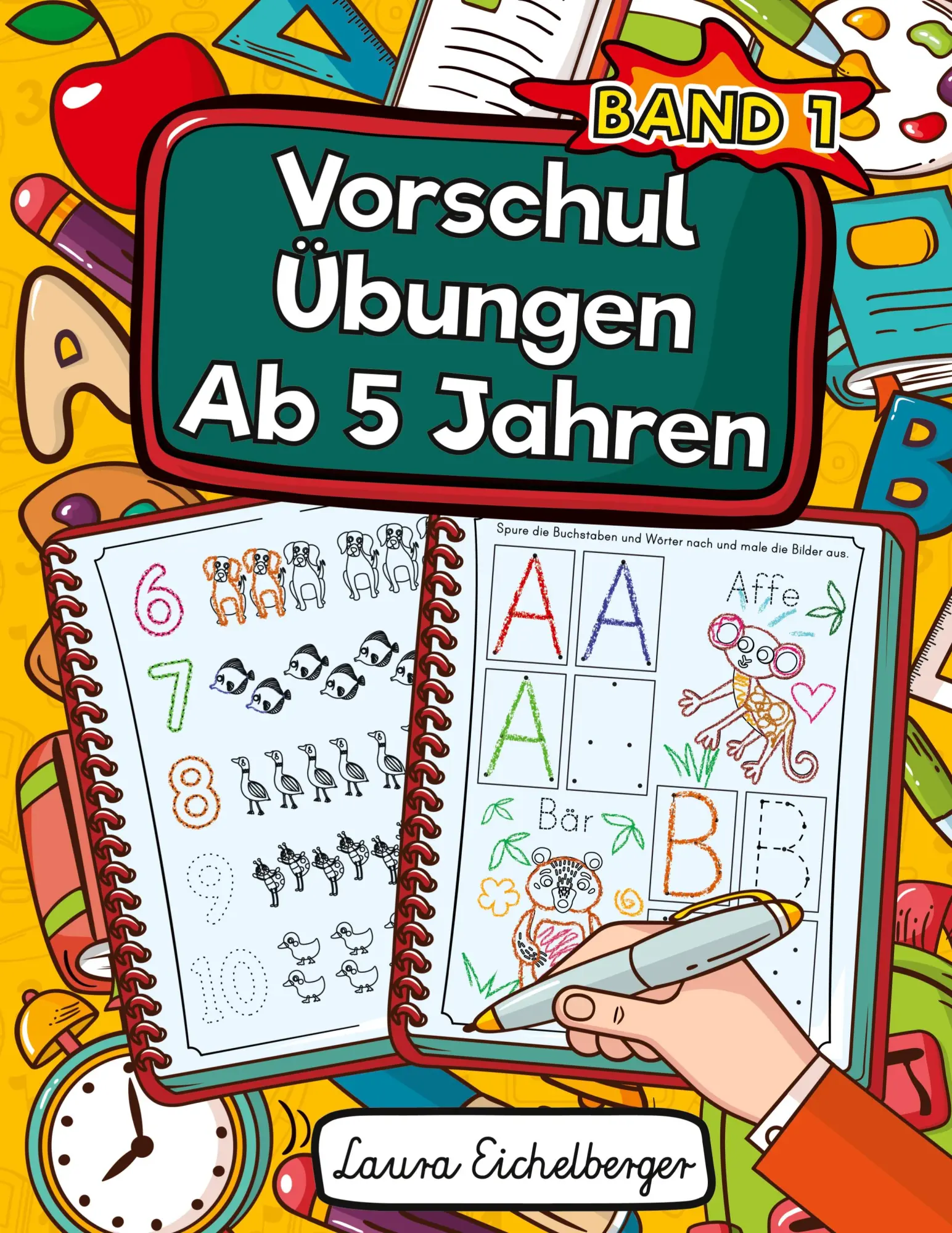Cover: 9783969260418 | Vorschulübungen Ab 5 Jahren | Laura Eichelberger | Taschenbuch | 2024