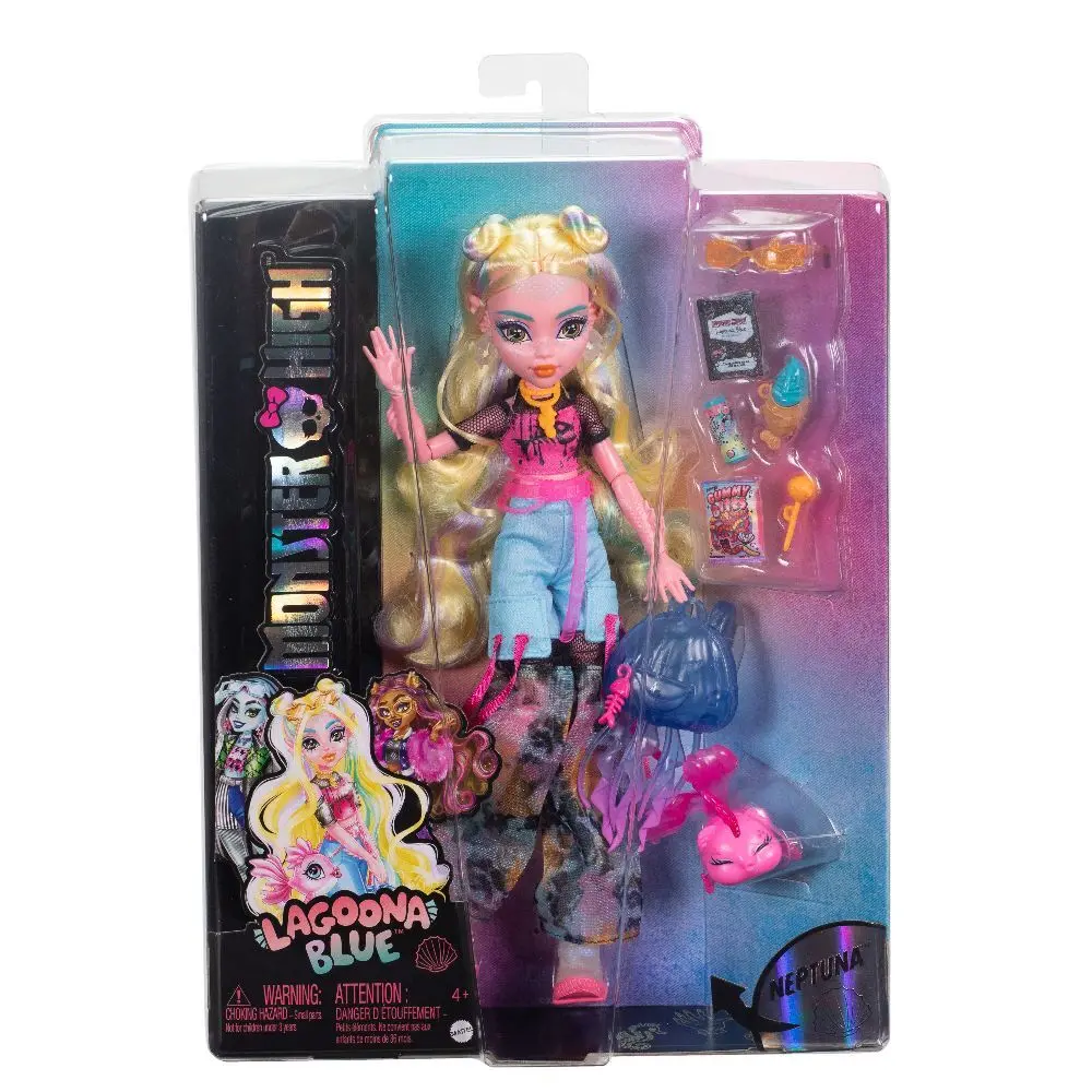 Cover: 194735230518 | Monster High Lagoona Puppe | Blister | HXH75 | 2024 | Mattel