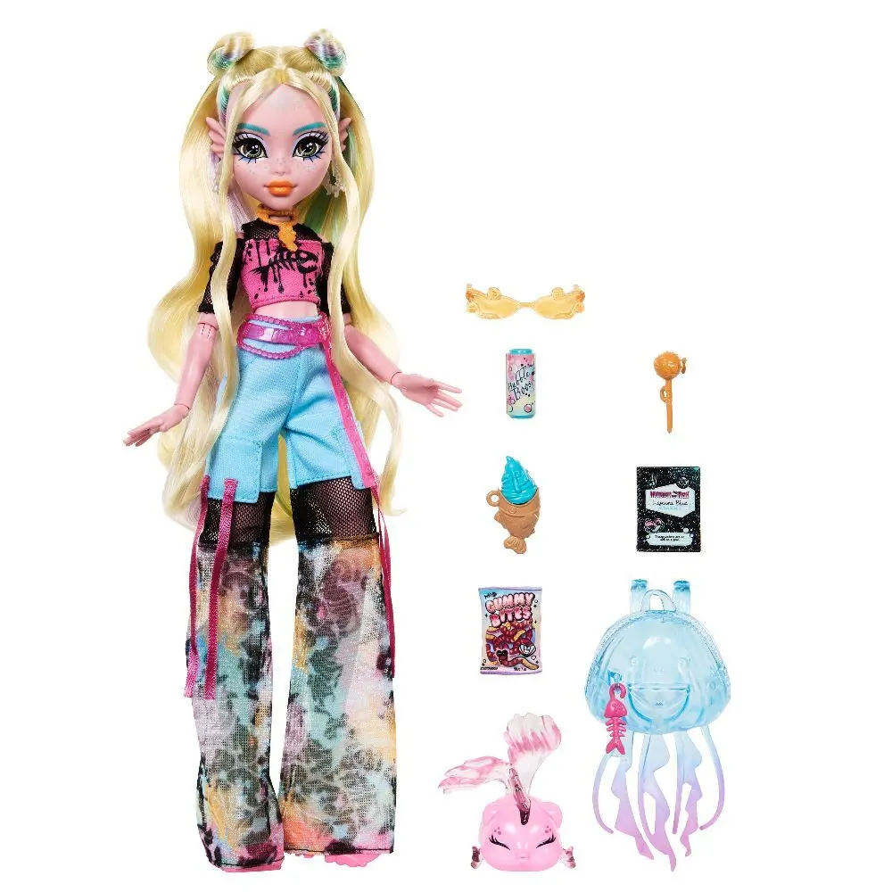 Bild: 194735230518 | Monster High Lagoona Puppe | Blister | HXH75 | 2024 | Mattel