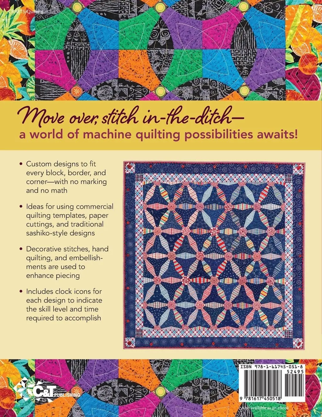 Rückseite: 9781617450518 | Foolproof Walking-Foot Quilting Designs, Print-On-Demand-Edition