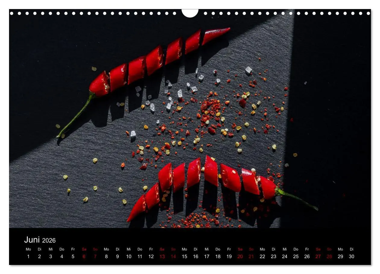 Bild: 9783457320518 | Spice Art - Gewürze in Szene gesetzt (Wandkalender 2026 DIN A3...
