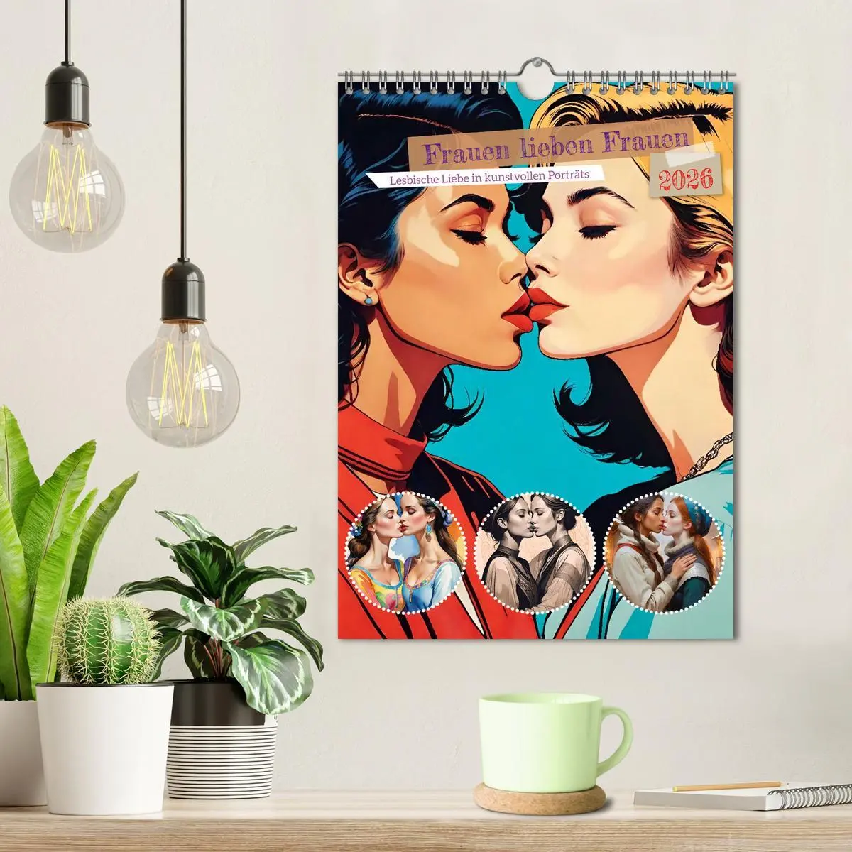 Bild: 9783516270518 | Frauen lieben Frauen (Wandkalender 2026 DIN A4 hoch), CALVENDO...