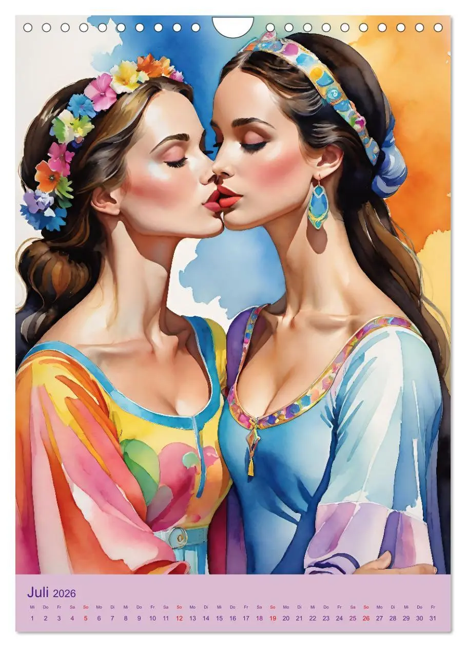 Bild: 9783516270518 | Frauen lieben Frauen (Wandkalender 2026 DIN A4 hoch), CALVENDO...