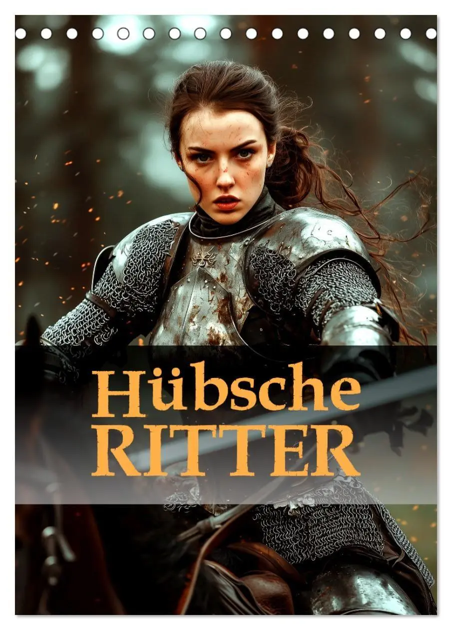 Cover: 9783569050518 | Hübsche Ritter (Tischkalender 2027 DIN A5 hoch), CALVENDO...