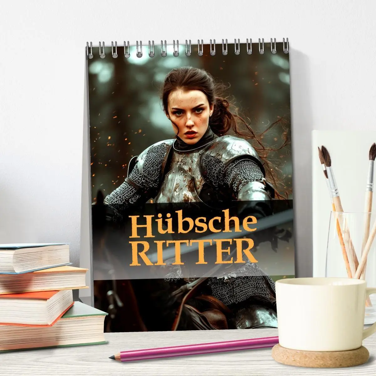 Bild: 9783569050518 | Hübsche Ritter (Tischkalender 2027 DIN A5 hoch), CALVENDO...