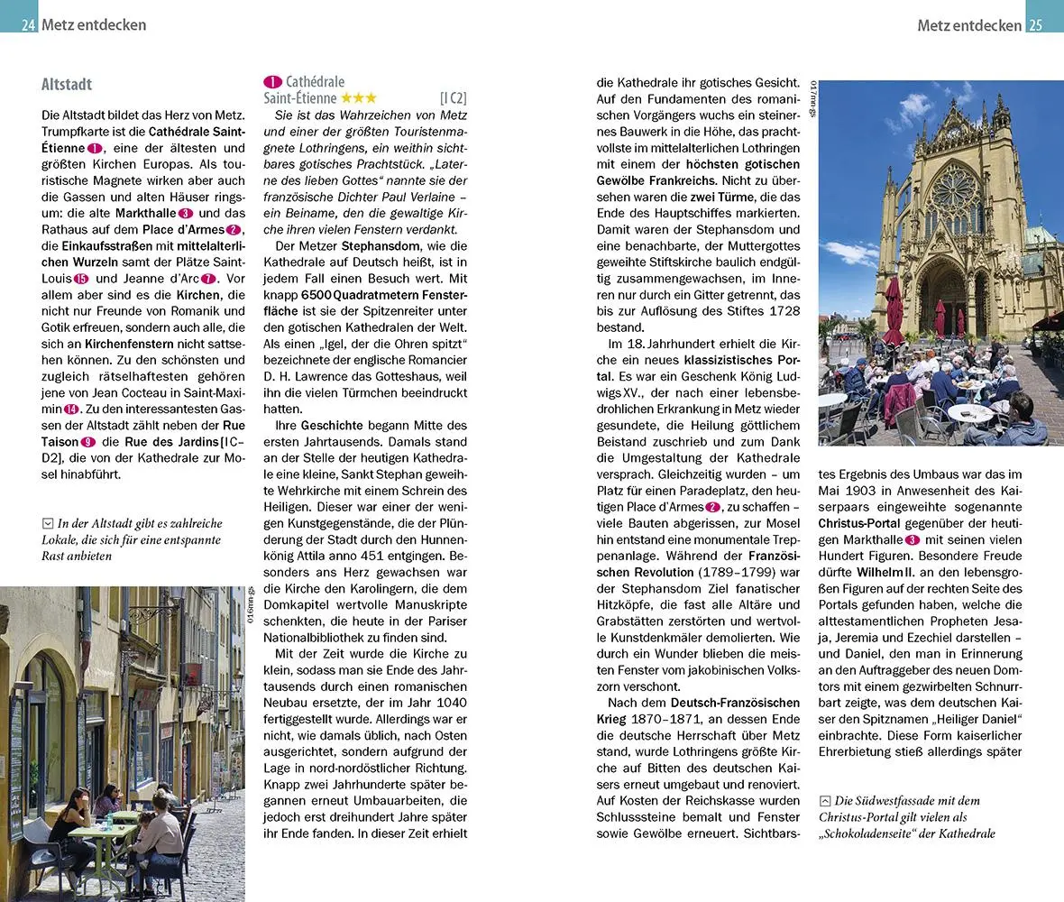 Bild: 9783831780518 | Reise Know-How CityTrip Metz und Nancy mit Bar-Le-Duc | Günter Schenk