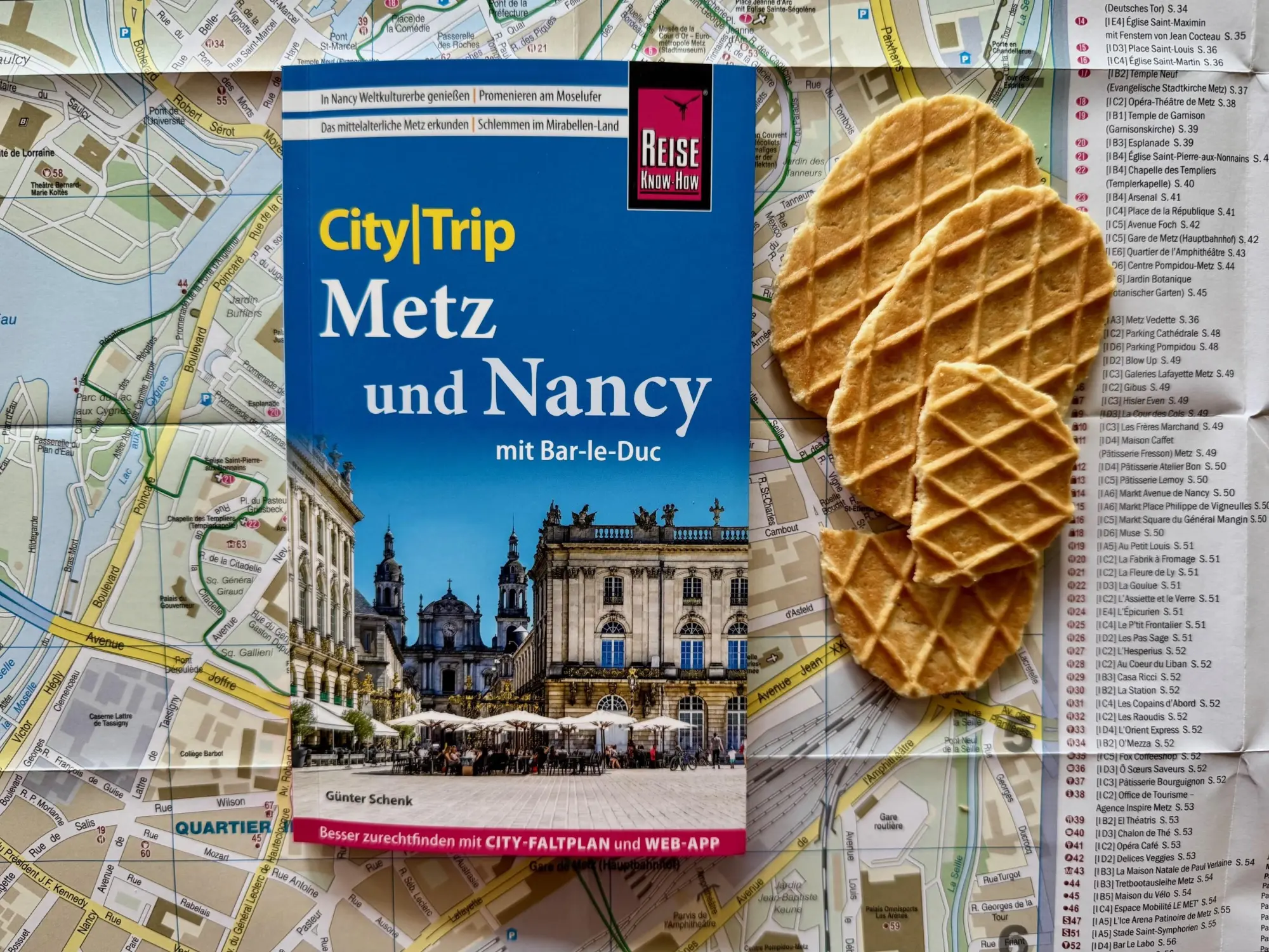 Bild: 9783831780518 | Reise Know-How CityTrip Metz und Nancy mit Bar-Le-Duc | Günter Schenk