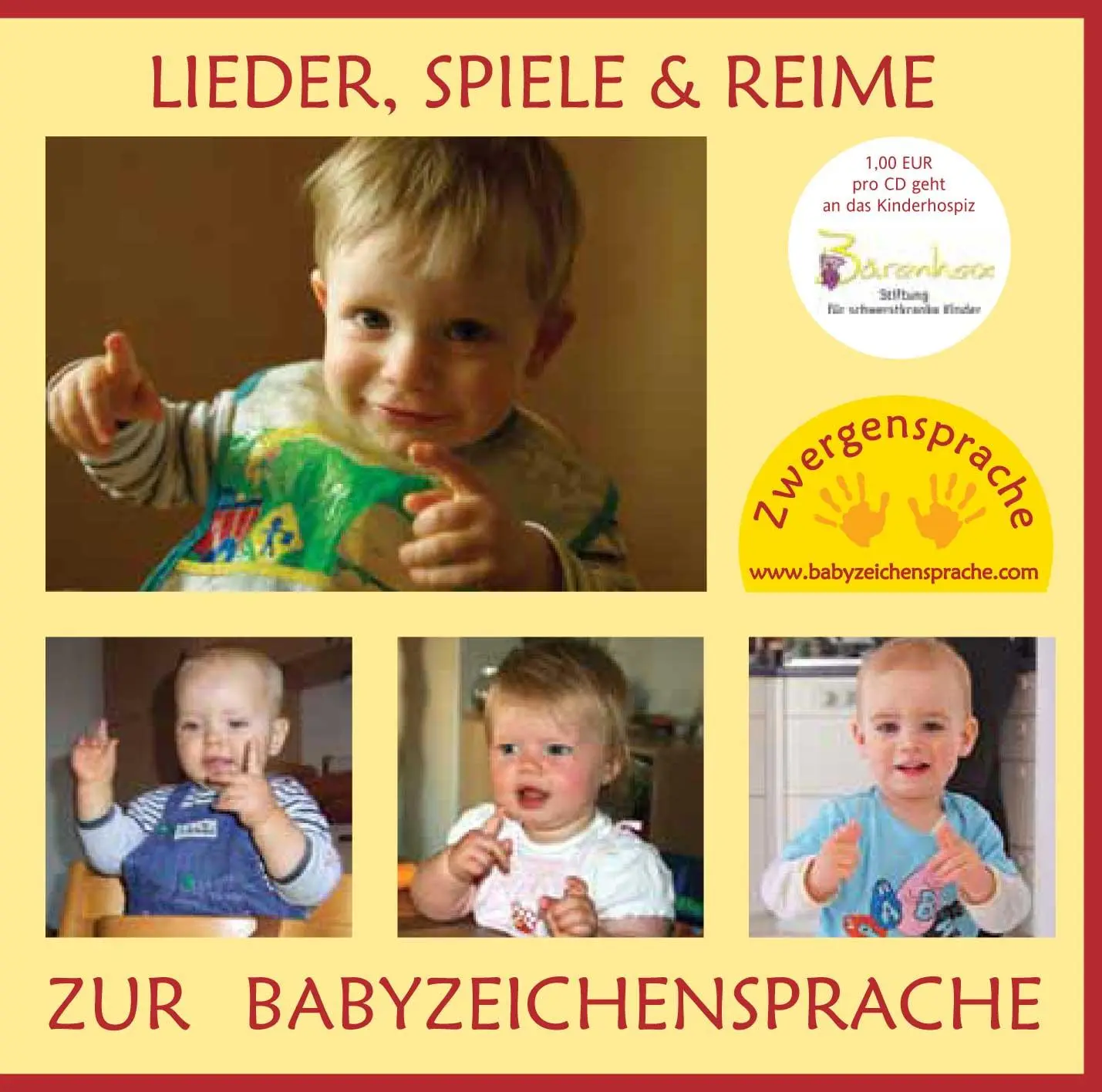 Cover: 9783981580518 | Lieder, Spiele &amp; Reime zur Babyzeichensprache | Vivian König | CD