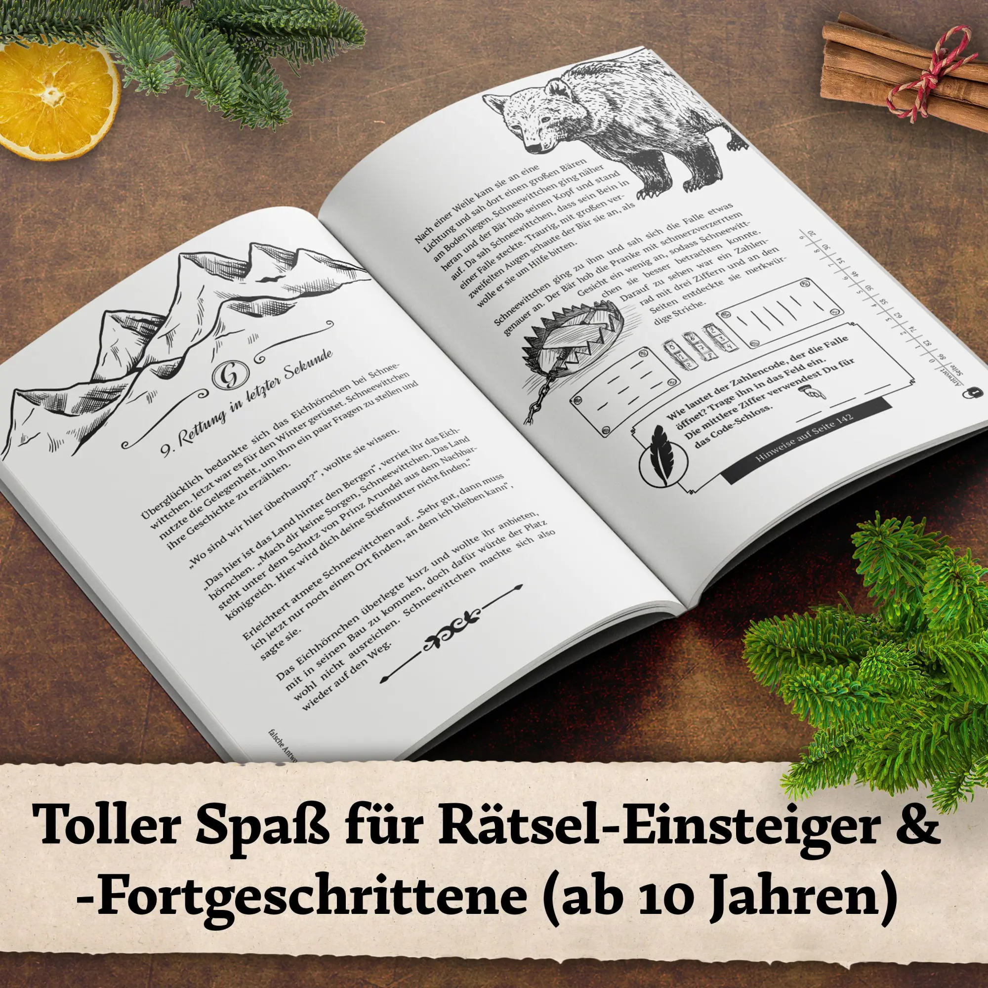 Bild: 9783985610518 | Der Rätsel-Adventskalender der Gebrüder Grimm | Lisa Marie Bopp | Buch