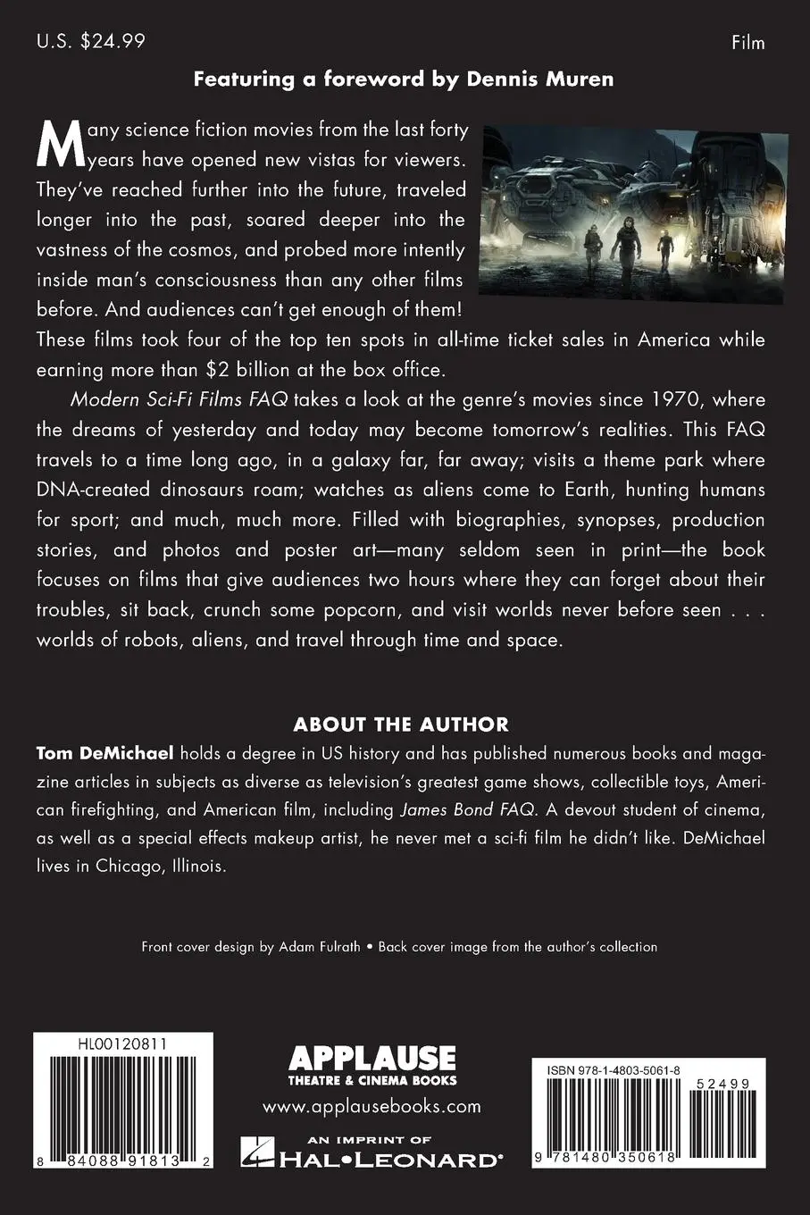 Rückseite: 9781480350618 | Modern Sci-Fi Films FAQ | Tom Demichael | Taschenbuch | Englisch