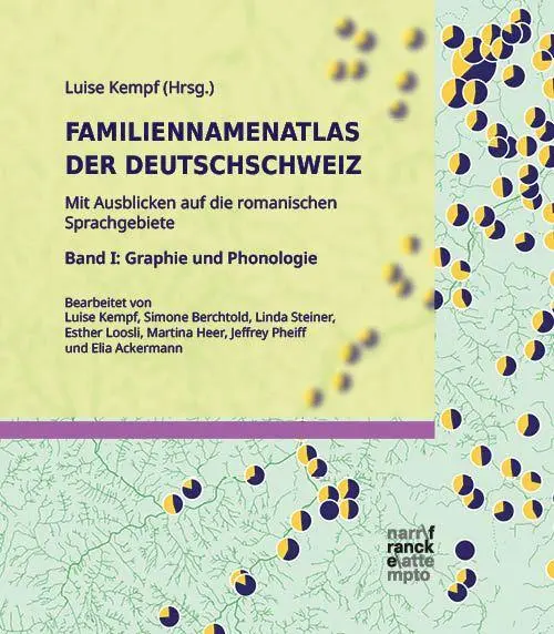 Familiennamenatlas der Deutschschweiz (FDS). Mit Ausblicken auf die romanischen Sprachgebiete Band I - Neuware
