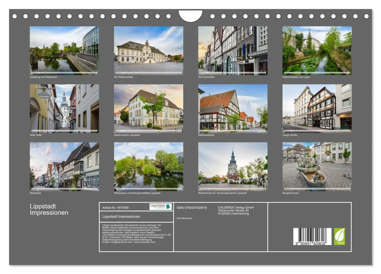 Bild: 9783457620618 | Lippstadt Impressionen (Wandkalender 2026 DIN A4 quer), CALVENDO...