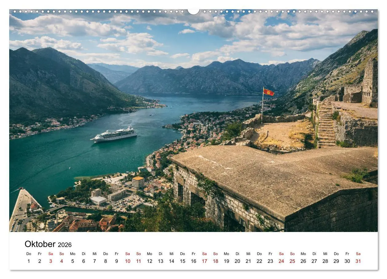 Bild: 9783457930618 | Montenegro - Im Land der schwarzen Berge (Wandkalender 2026 DIN A2...