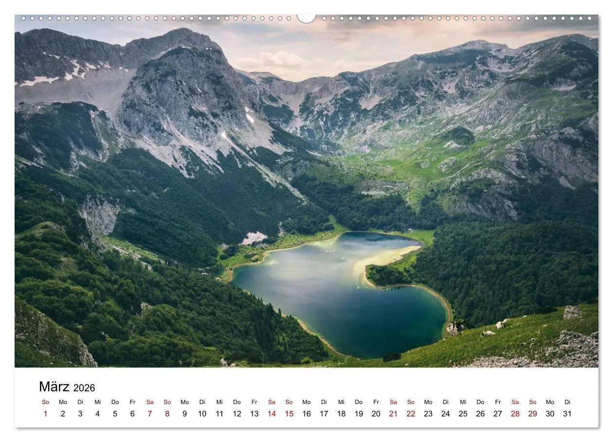 Bild: 9783457930618 | Montenegro - Im Land der schwarzen Berge (Wandkalender 2026 DIN A2...