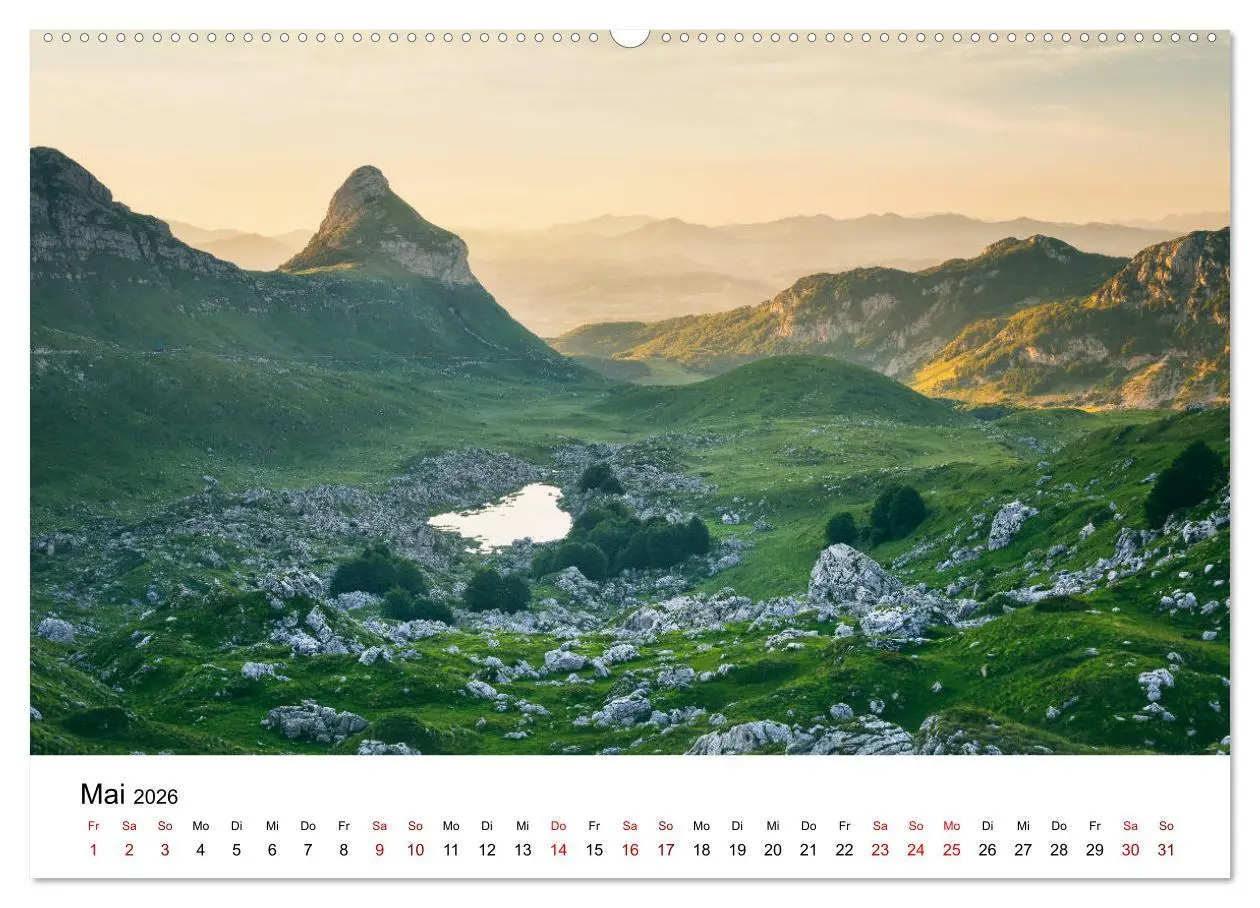 Bild: 9783457930618 | Montenegro - Im Land der schwarzen Berge (Wandkalender 2026 DIN A2...