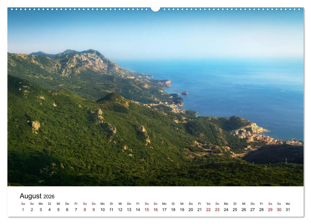 Bild: 9783457930618 | Montenegro - Im Land der schwarzen Berge (Wandkalender 2026 DIN A2...
