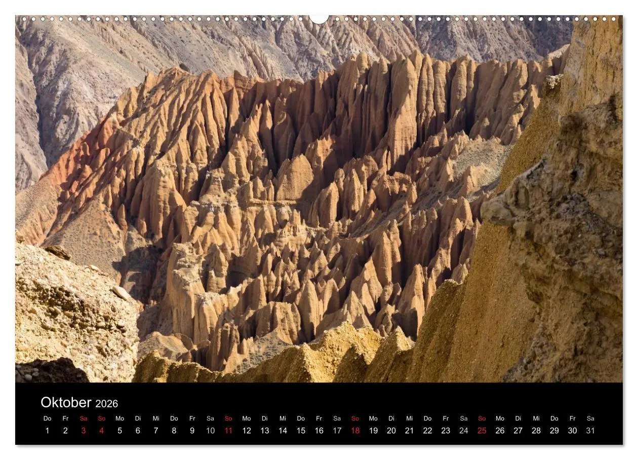Bild: 9783516020618 | MUSTANG - das verborgene Königreich im Himalaya (Wandkalender 2026...