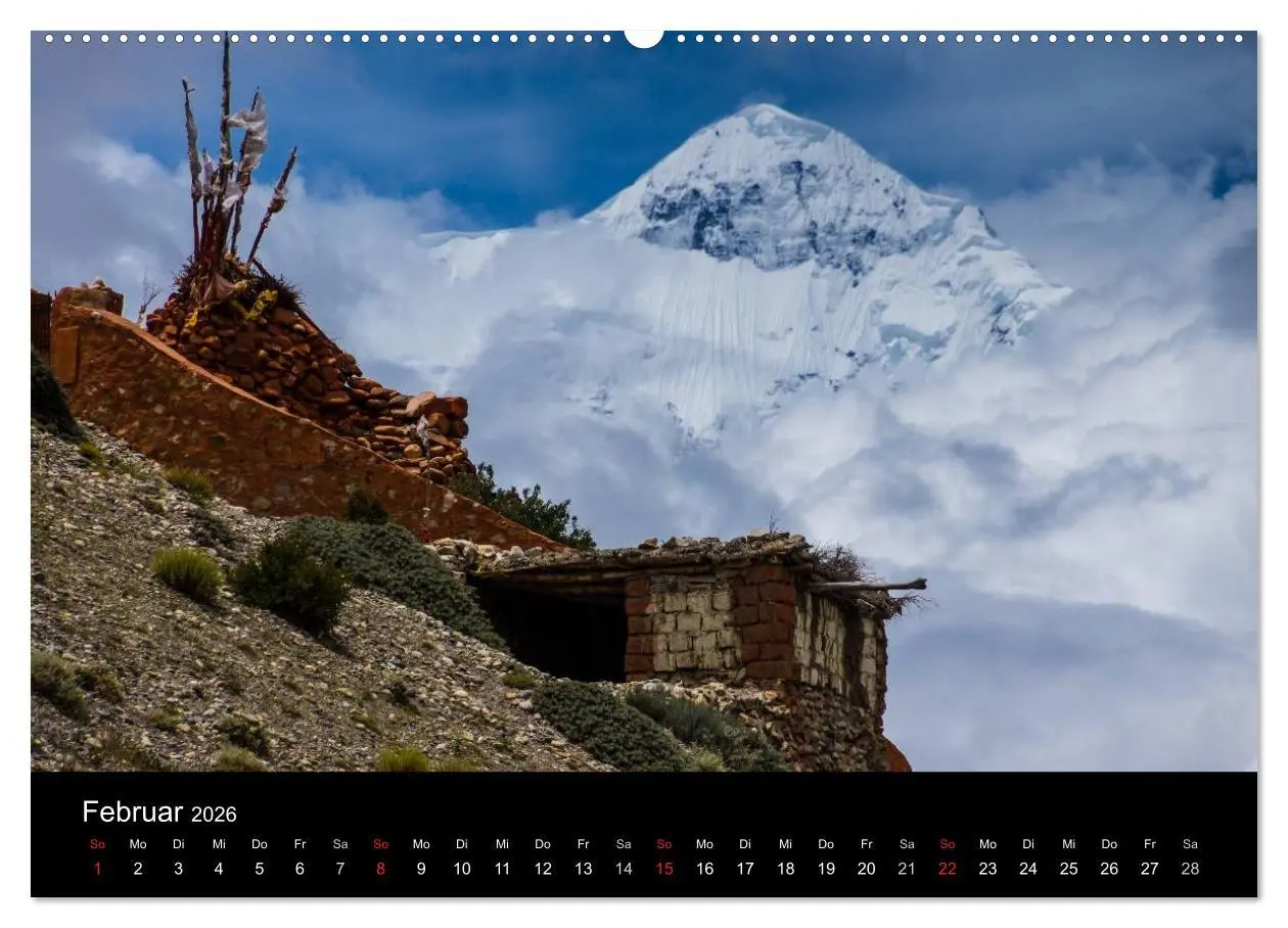 Bild: 9783516020618 | MUSTANG - das verborgene Königreich im Himalaya (Wandkalender 2026...