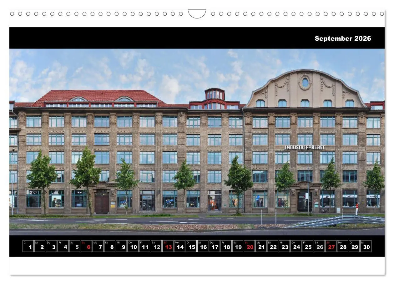 Bild: 9783516190618 | Leipzig Fassade 2026 (Wandkalender 2026 DIN A3 quer), CALVENDO...