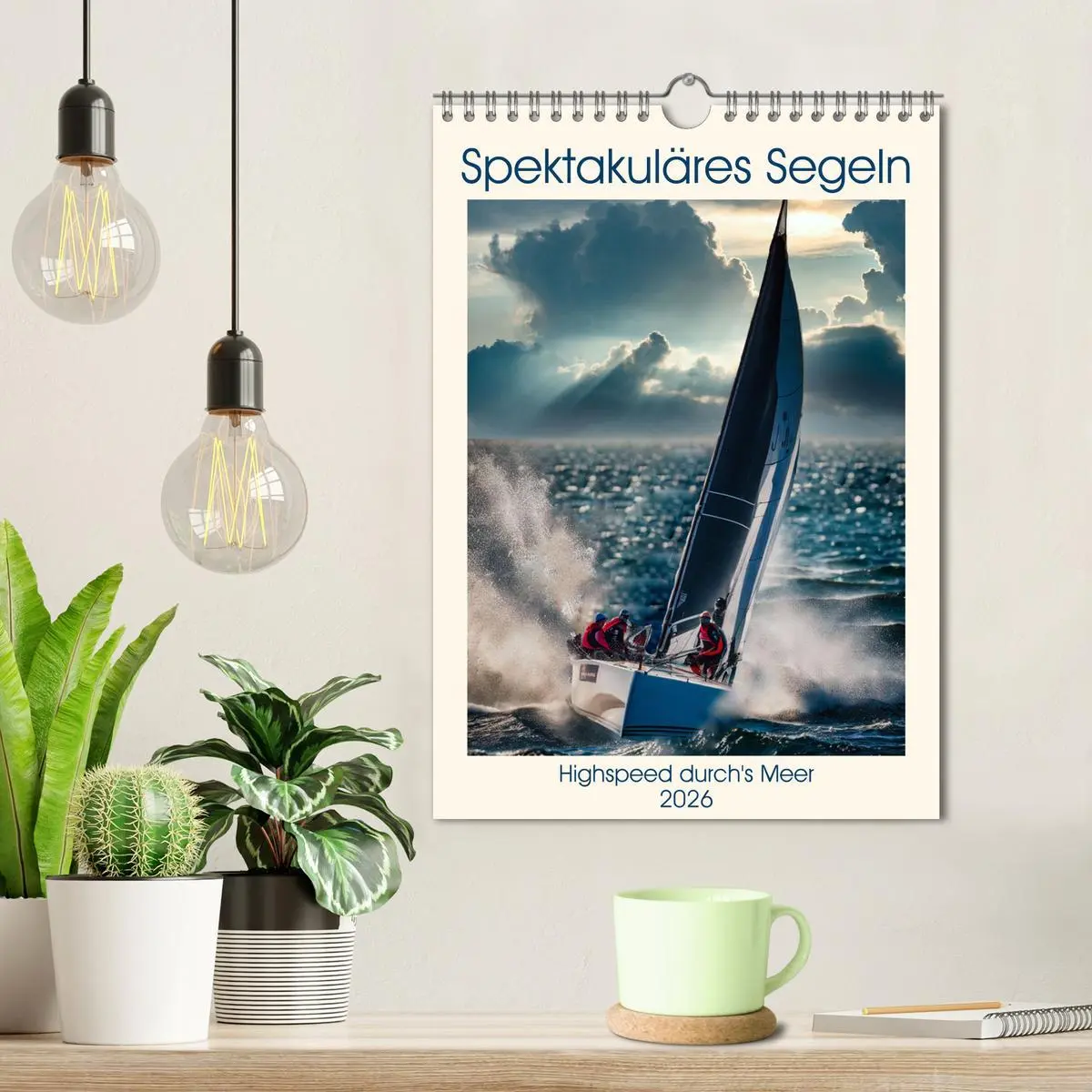 Bild: 9783516260618 | Spektakuläres Segeln (Wandkalender 2026 DIN A4 hoch), CALVENDO...