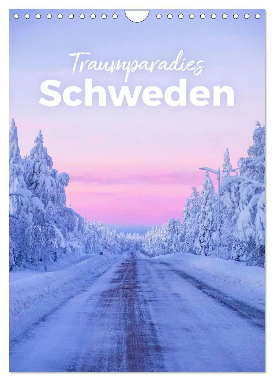 Cover: 9783516330618 | Traumparadies Schweden (Wandkalender 2026 DIN A4 hoch), CALVENDO...