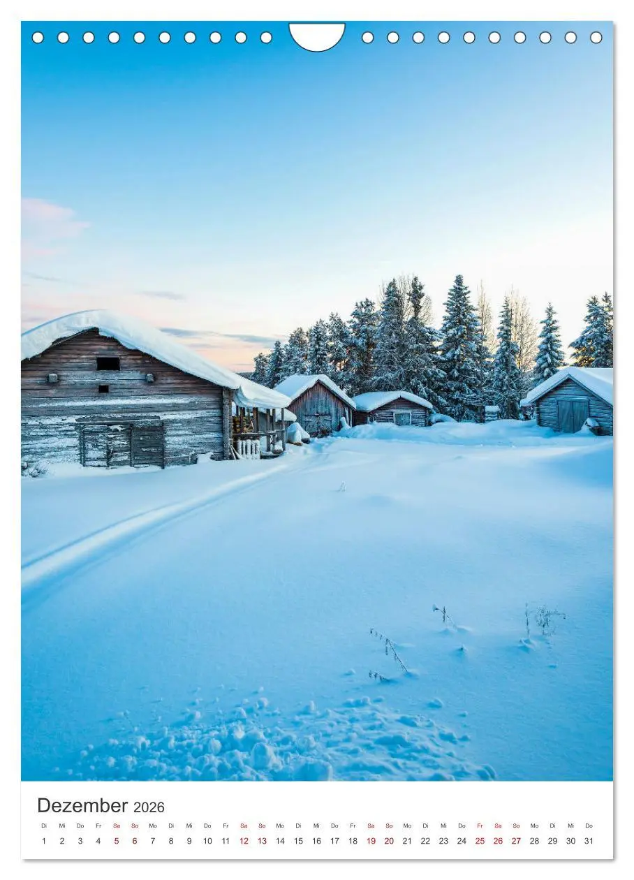 Bild: 9783516330618 | Traumparadies Schweden (Wandkalender 2026 DIN A4 hoch), CALVENDO...