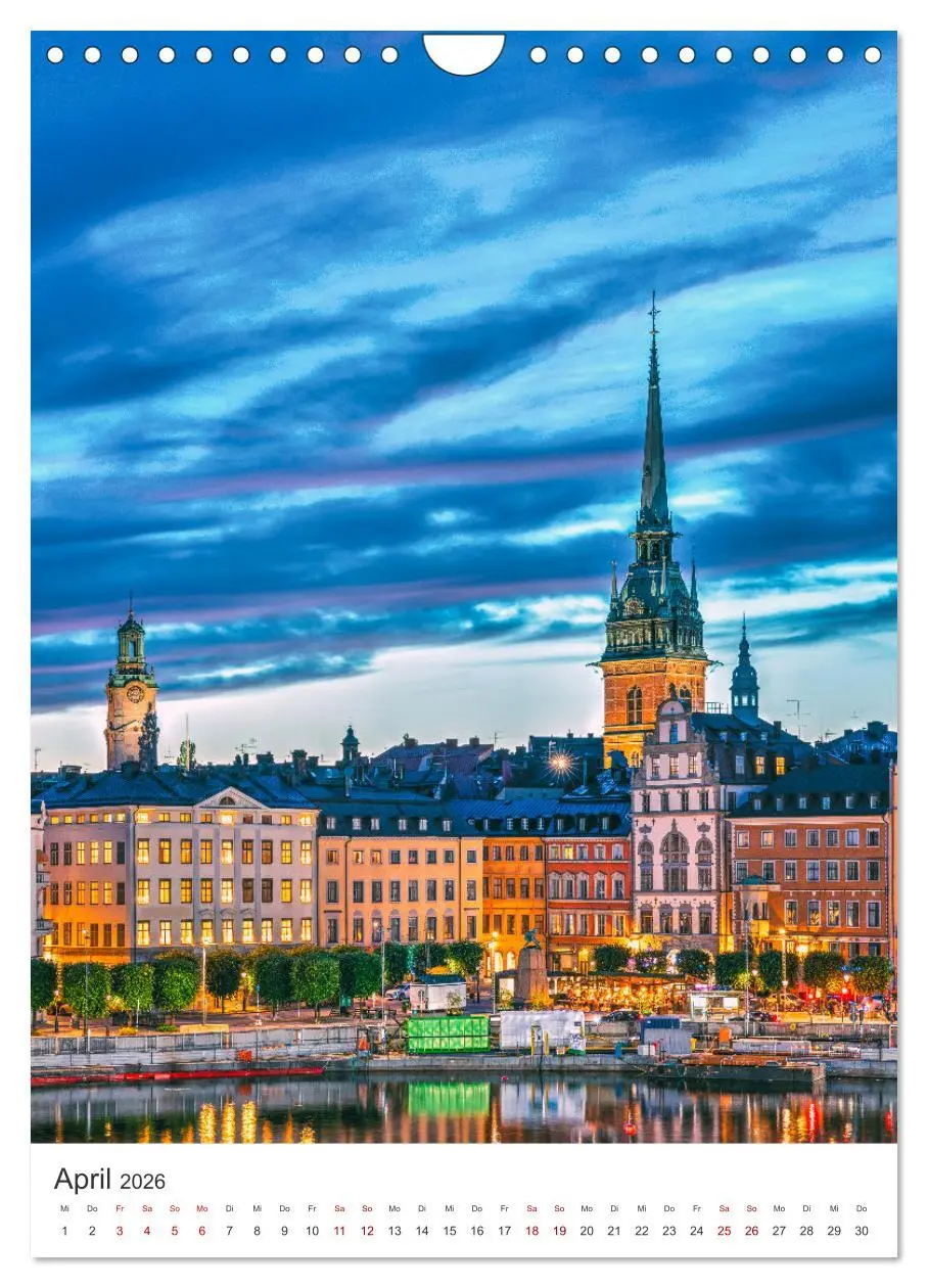 Bild: 9783516330618 | Traumparadies Schweden (Wandkalender 2026 DIN A4 hoch), CALVENDO...