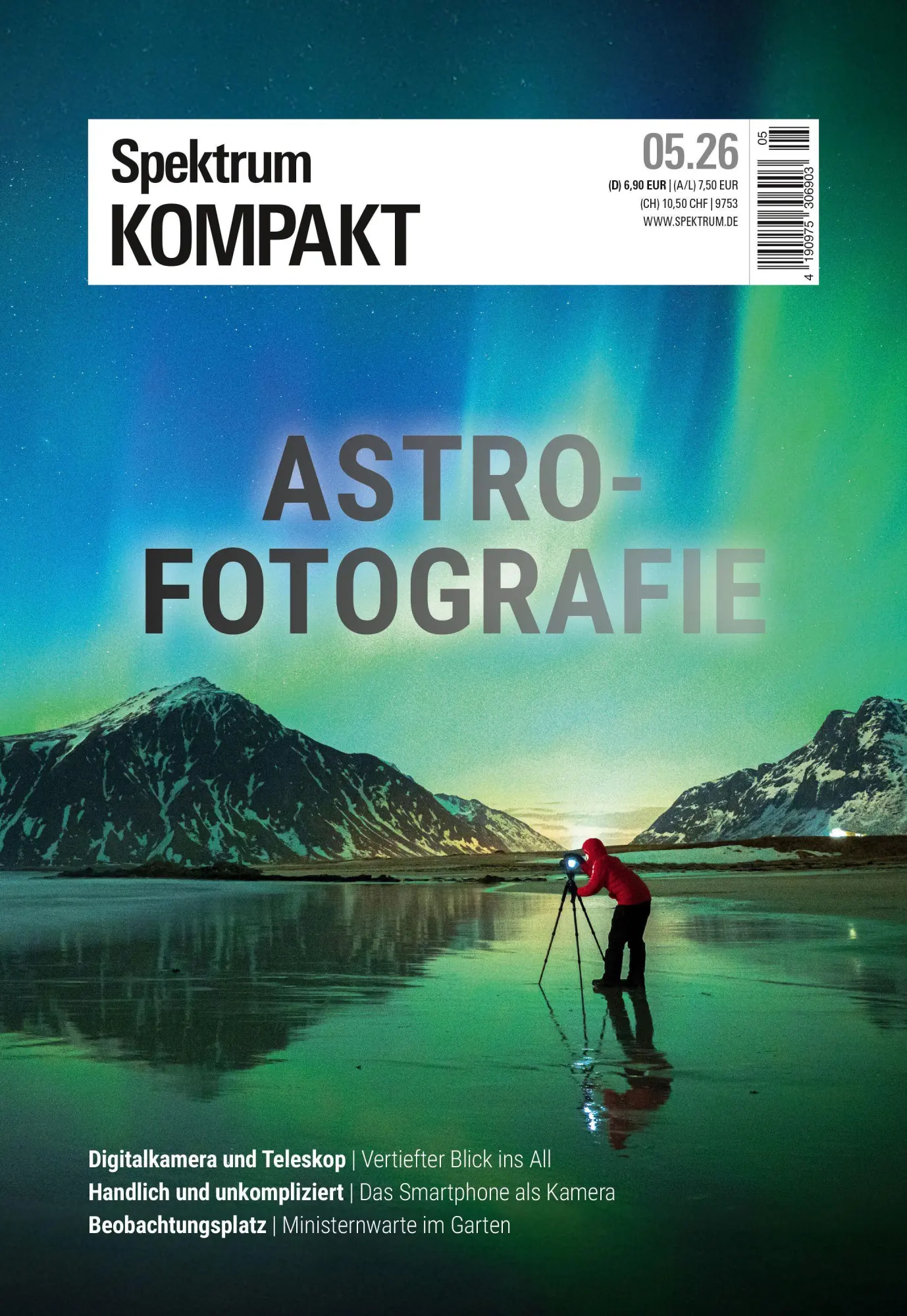 Cover: 9783690410618 | Spektrum Kompakt 5/2026 - Astrofotografie | Spektrum der Wissenschaft