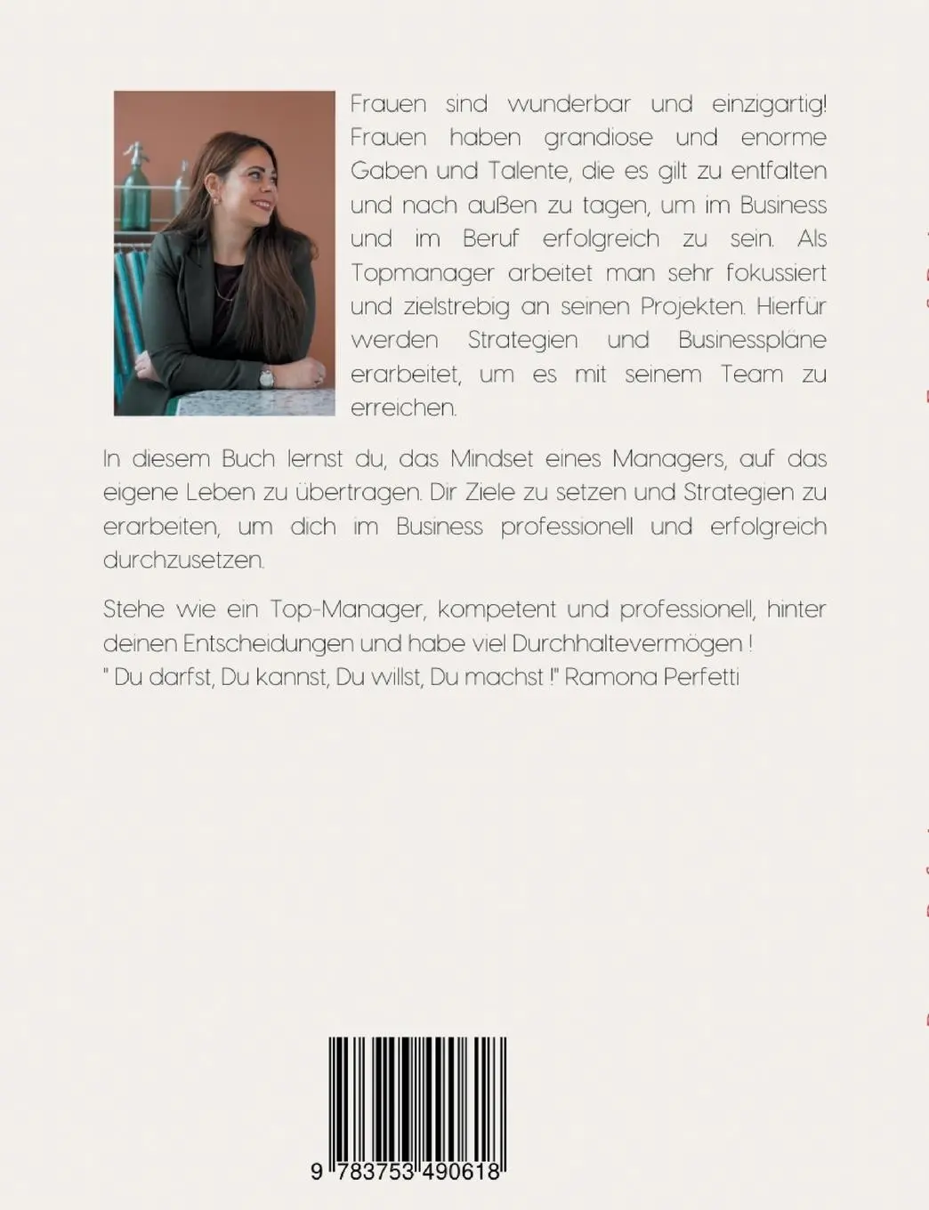 Rückseite: 9783753490618 | Frauen &amp; Business | Wertvolle Tipps aus dem Businessleben | Perfetti