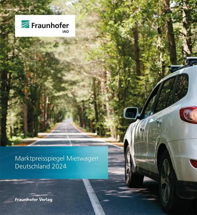 Cover: 9783839620618 | Marktpreisspiegel Mietwagen Deutschland 2024 | Fraunhofer IAO | Buch