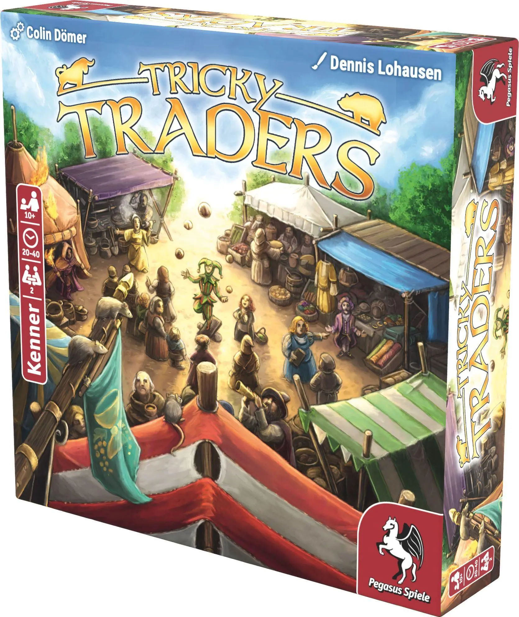 Bild: 4250231740718 | Tricky Traders | Spiel | 18800G | Deutsch | 2025 | Pegasus Spiele GmbH