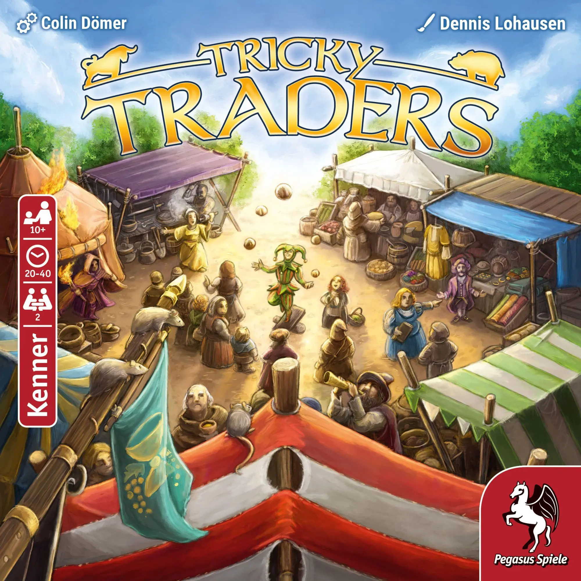 Bild: 4250231740718 | Tricky Traders | Spiel | 18800G | Deutsch | 2025 | Pegasus Spiele GmbH