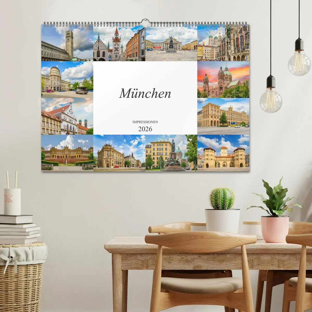 Bild: 9783457780718 | München Impressionen (Wandkalender 2026 DIN A2 quer), CALVENDO...
