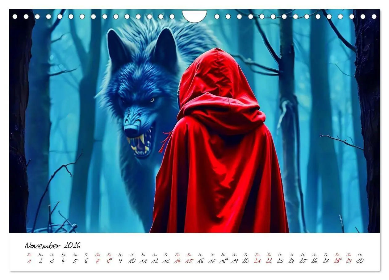 Bild: 9783516700718 | Dunkle Märchenwelten (Wandkalender 2026 DIN A4 quer), CALVENDO...