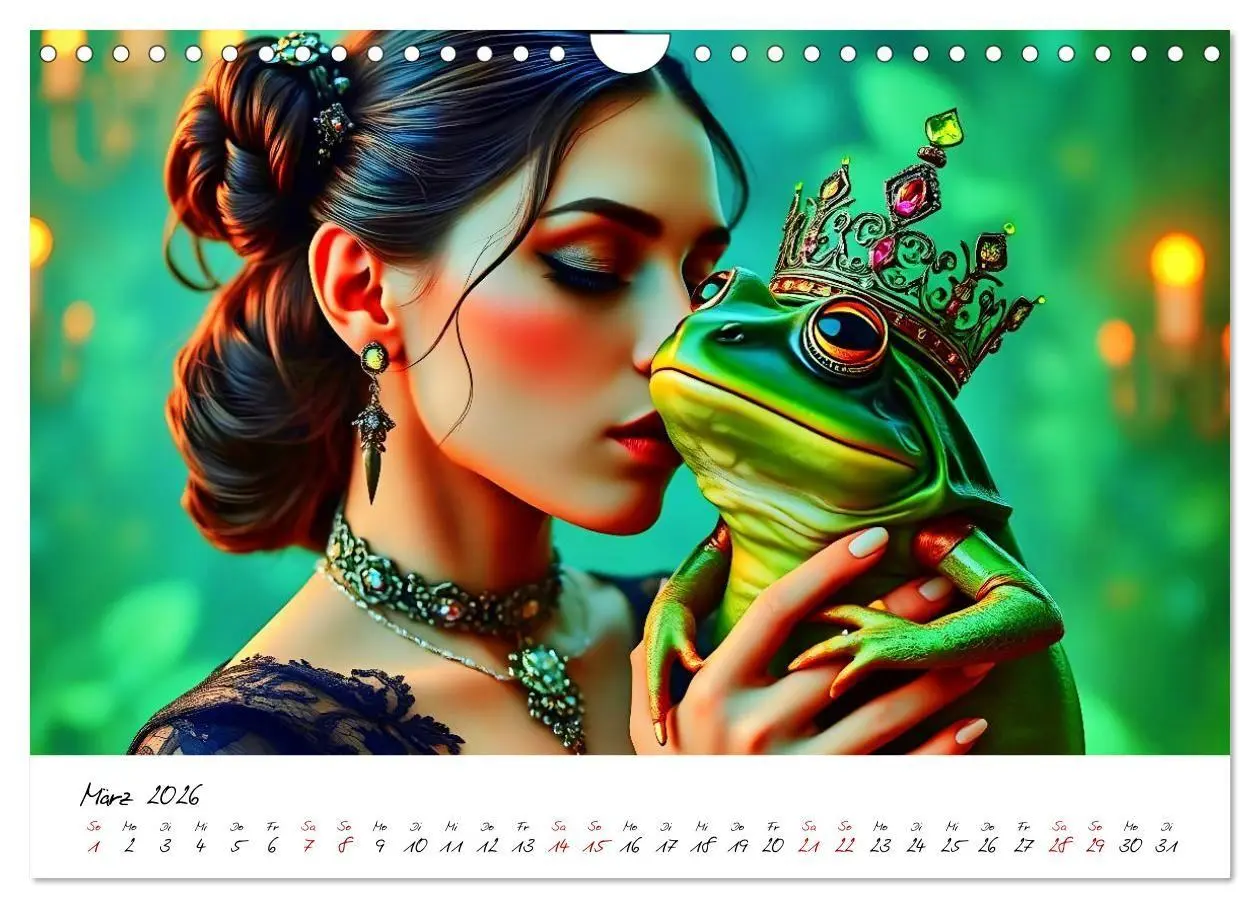 Bild: 9783516700718 | Dunkle Märchenwelten (Wandkalender 2026 DIN A4 quer), CALVENDO...