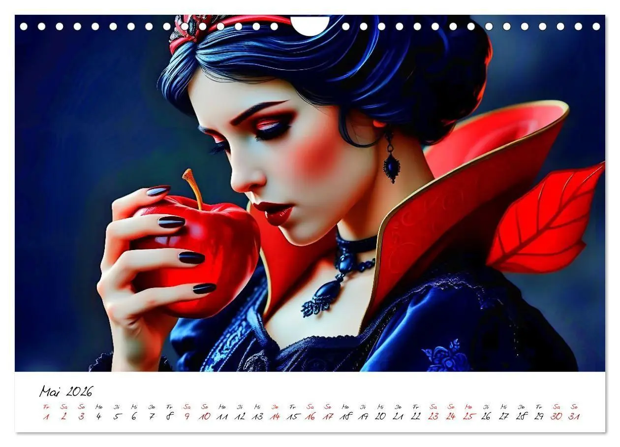 Bild: 9783516700718 | Dunkle Märchenwelten (Wandkalender 2026 DIN A4 quer), CALVENDO...