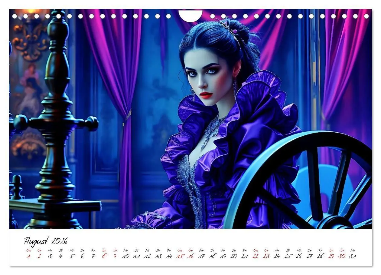 Bild: 9783516700718 | Dunkle Märchenwelten (Wandkalender 2026 DIN A4 quer), CALVENDO...
