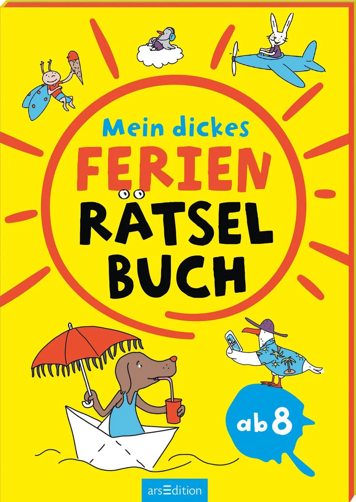 Cover: 9783845860718 | Mein dickes Ferien-Rätselbuch | Philip Kiefer | Taschenbuch | 160 S.